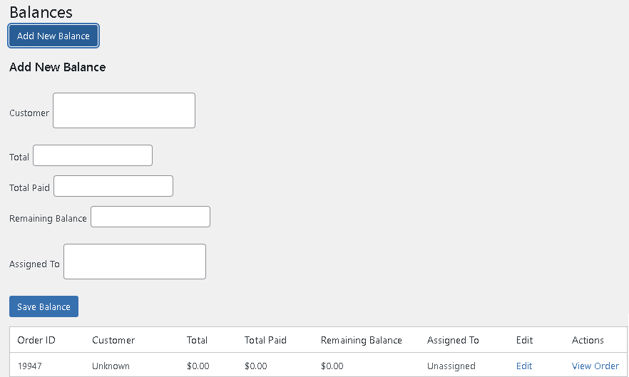 Wallet System