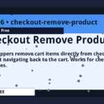 Checkout Remove Product