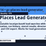 GC Places Lead Generator