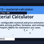 Material Calculator