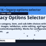 Legacy Options Selector