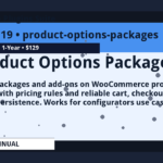 Product Options Packages