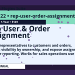Rep User & Order Assignment