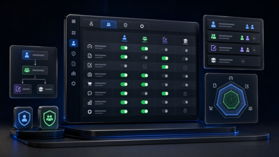 Role Manager Suite product illustration: Create and manage WordPress roles, capabilities, multi-role assignments, and practical role-based account controls.