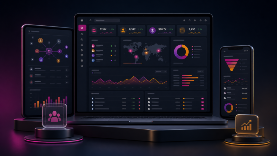 MHD Affiliates Custom Distribution product illustration: A customized GPL affiliate distribution with WooCommerce attribution, partner accounts, commission records, payout workflows, and reporting.