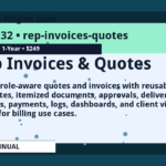 Rep Invoices & Quotes