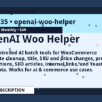 OpenAI Woo Helper