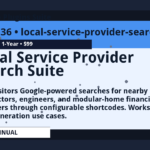 Local Service Provider Search Suite