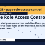Page Role Access Control