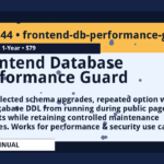 Frontend Database Performance Guard